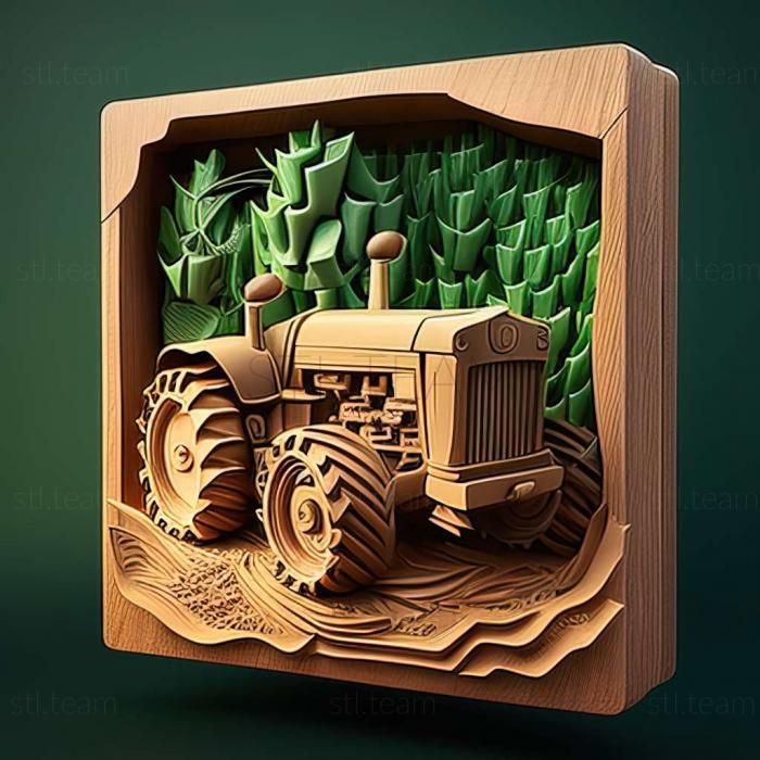 3D модель Игра Фермерский симулятор 22 (STL)